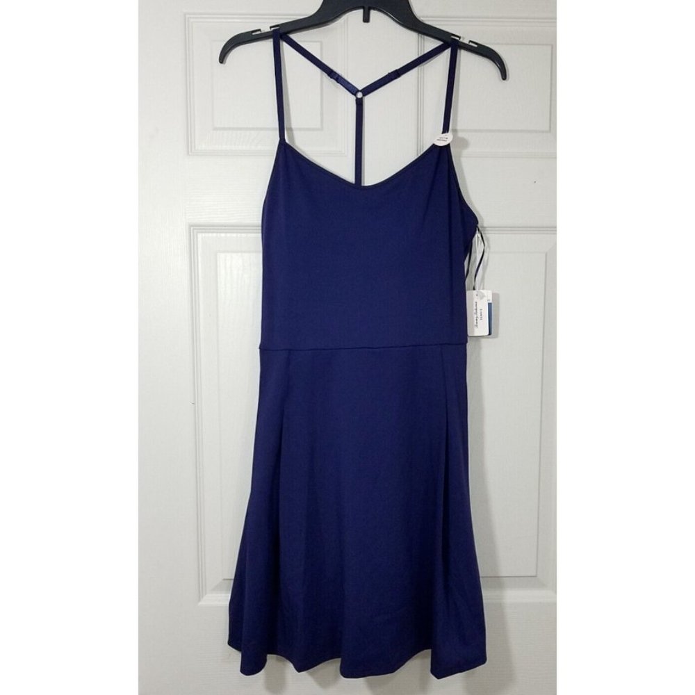 Tommy Bahama Tennis Dress Size XL Racerback Pleated Skirt Built in Body Suit